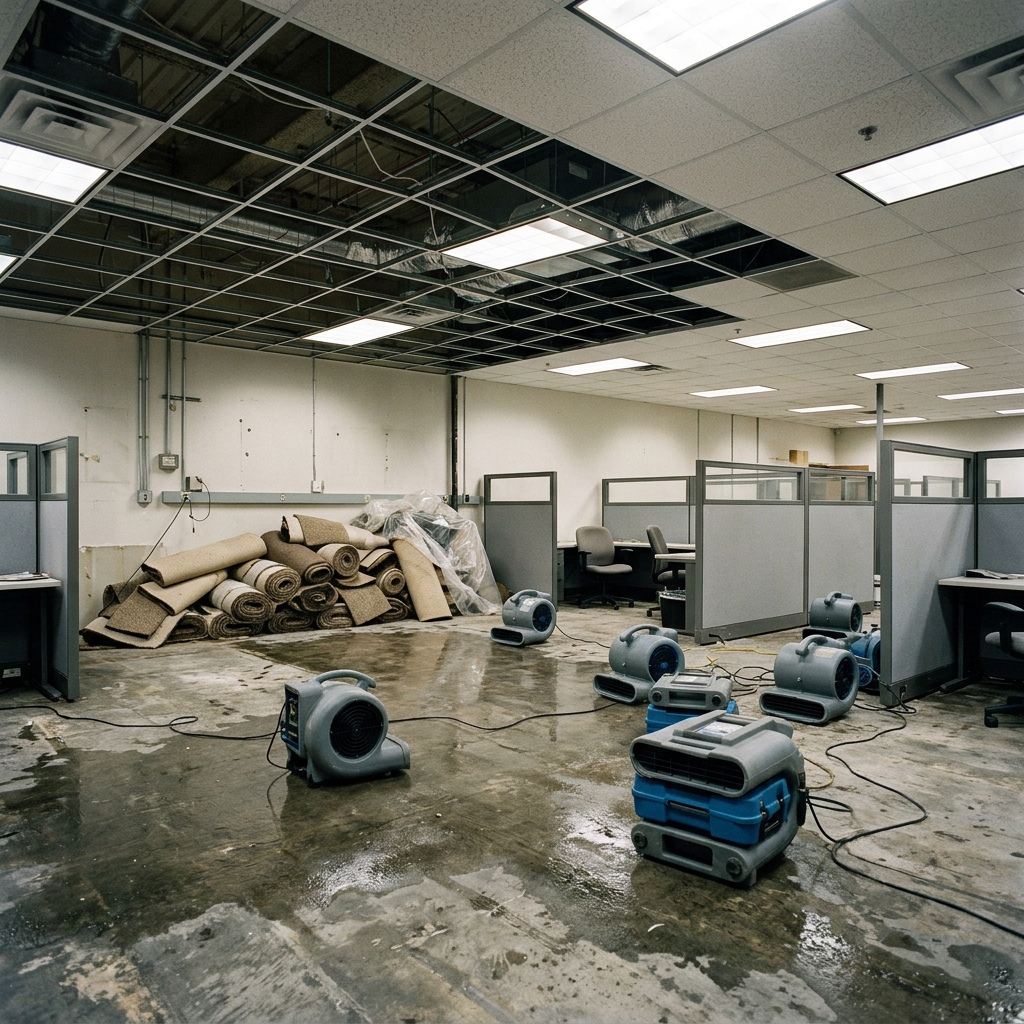Commercial Water Damage Restoration in Lancaster