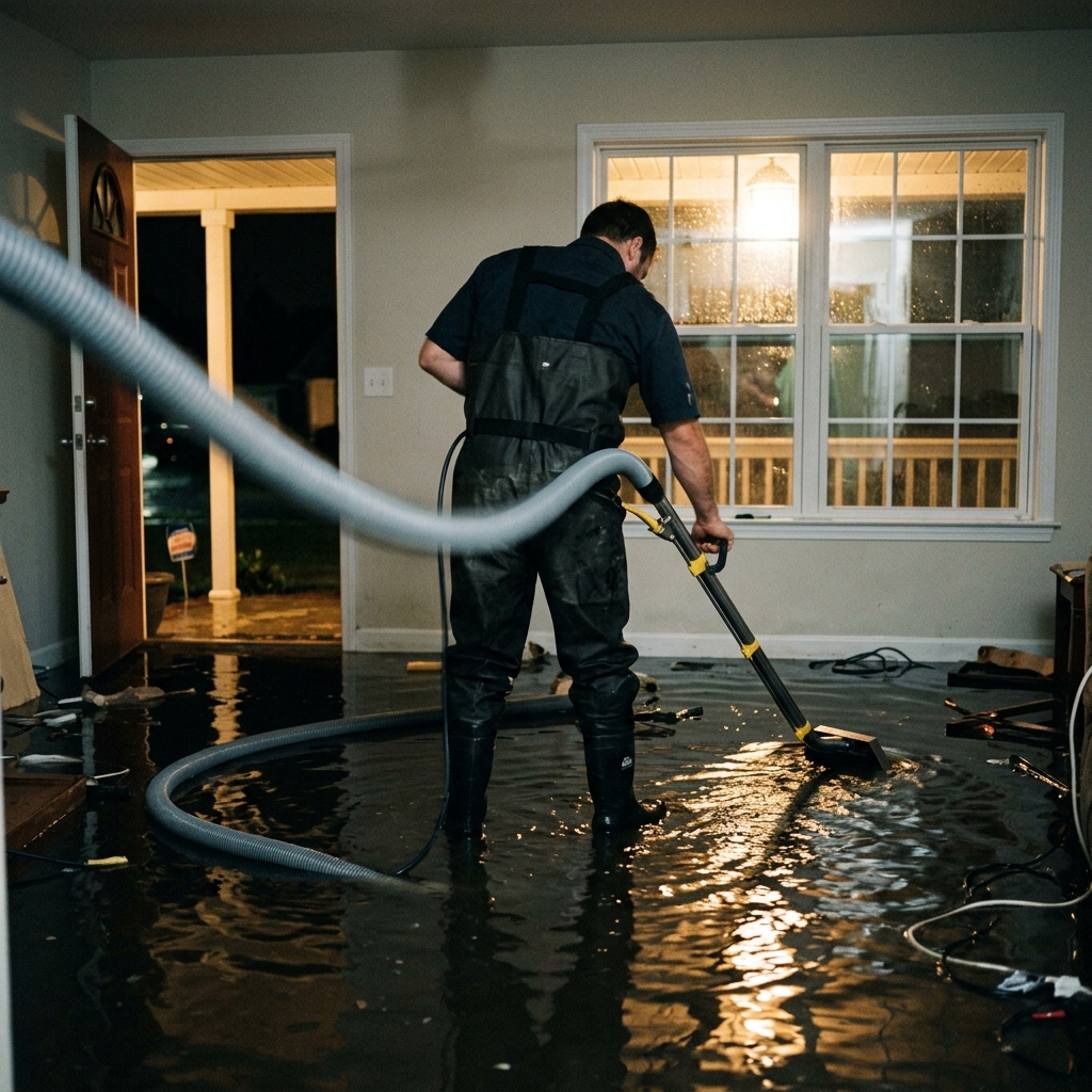 Emergency Water Damage Restoration in Lancaster