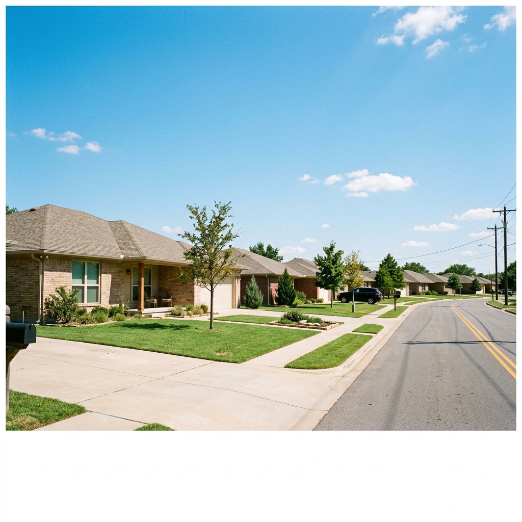 A North Texas home in Lancaster, the kind of property exposed to regional water damage risk